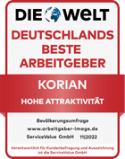 Korian Auszeichnung - Welt